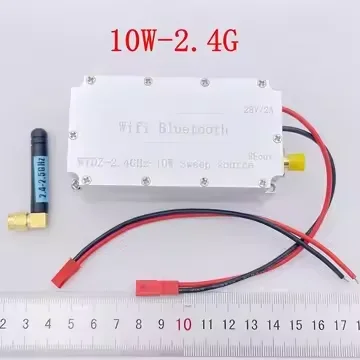 2026 WYDZ-2.4GHz-10W Sweep Source WiFi Sweep Frequency Signal Source 10W Output VCO RF Generator with Heat Dissipation Function view 6