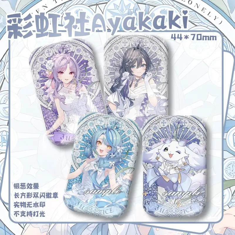 

Аниме ANYCOLOR NIJISANJI Vtuber Tamanoi Nana значок куртка джинсы булавка на лацкан коллекция брошь орнамент подарок на Хэллоуин