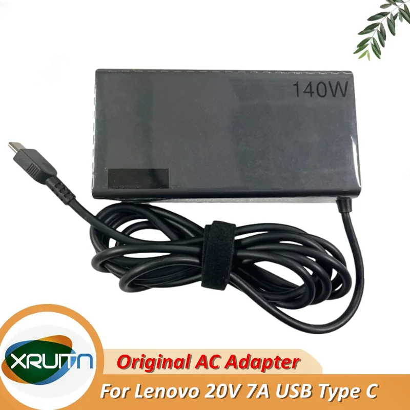 Genuine 20V 7A 140W Type-C AC Adapter Laptop Charger For Lenovo Slim Pro 7 14