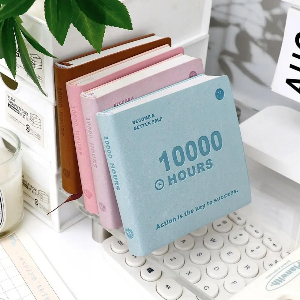 Neuer Zeitmanagement-Planer für 10.000 Stunden, tragbarer Lernplaner, Tagesplaner, Notizblock, Schreibwaren für Studenten