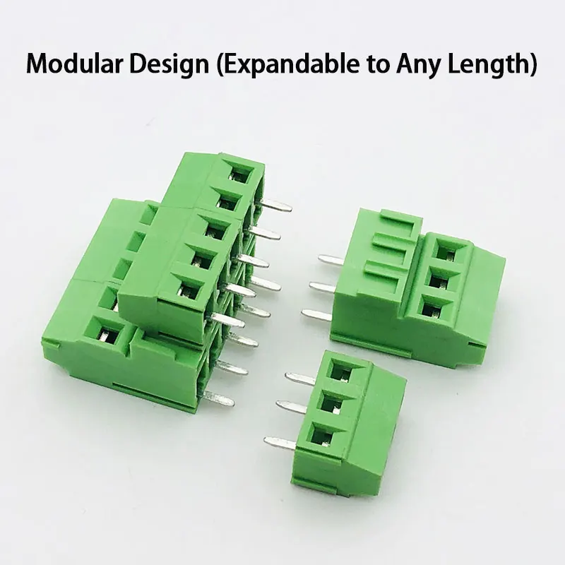 128HL-3.81mm デュアルレベルPCB端子 - 高/低スタッカブル2P/3Pネジコネクタ/メーカー直販価格・数量割引