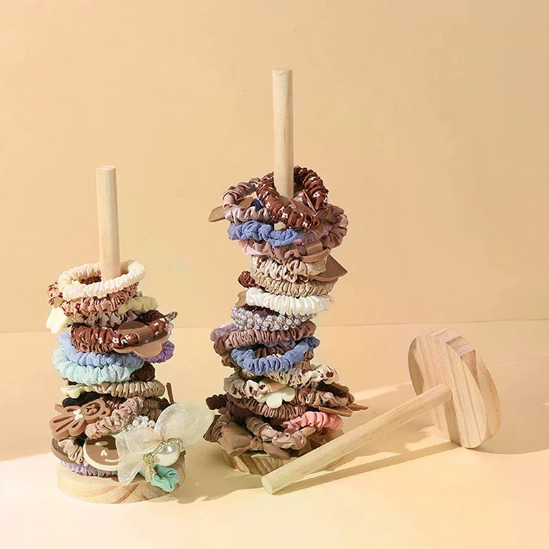 1PC Easy To Assemble Wooden Paper Towel Holder For Kitchen, Living Room, And Bedroom - Vertical Tissue Rack For Home Decoration