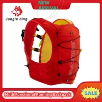 JUNGLW KING New 15L Trail Running Backpack Lightweight Hydration Pack Outdoor Sports Rucksack for Ultra Trail Run Cycling Hiking