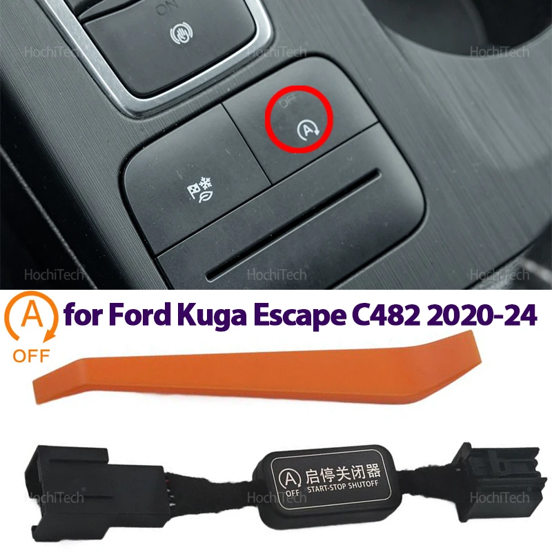 for Ford Kuga Escape MK3 C482 2020-2024 Car Automatic Stop Start Engine System Off Control Start Stop Canceler Disable Cable