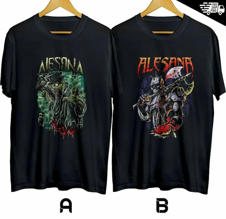 Alesana Metalcore Band Men's Tshirt Size USA Unisex