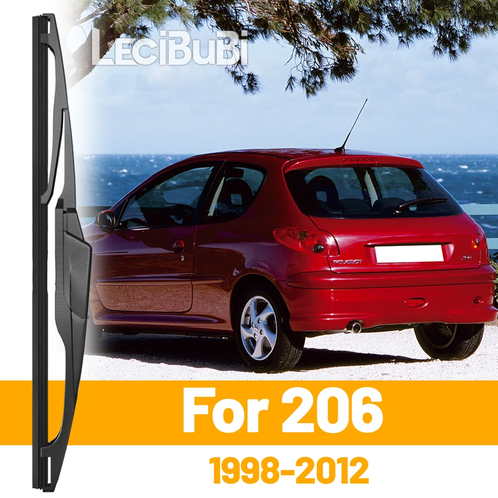 Für Peugeot 206 1998–2012 2008 2009 2010 2011, Heckscheibe, Scheibenwischerblatt, Heckklappe, Fensterwischer, Zubehör