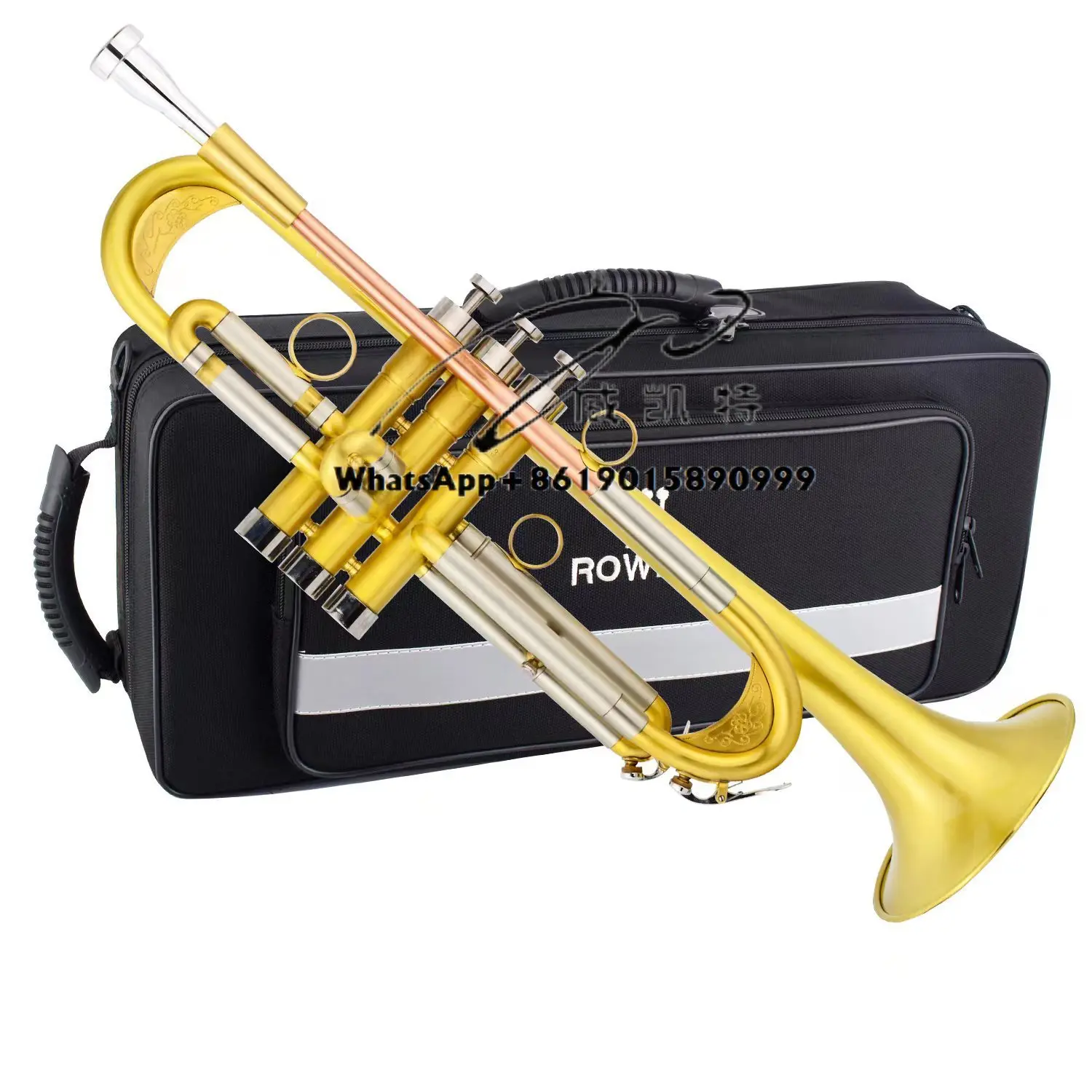 

High-end Music Instruments Performance Grade Professional Drop B Brass Trombone Set