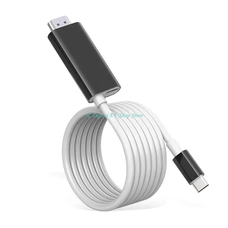 

E74D USB C to Adapter Cable Male to Female 4K Converter for PC Switch