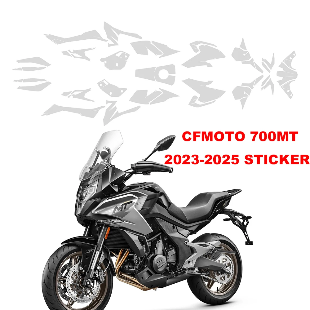 

For CFMOTO 700 MT TPU Paint Protection Film MT700 2023-2025 Motorcycle PPF Anti-Scratch Fairing Transparent Protection Film
