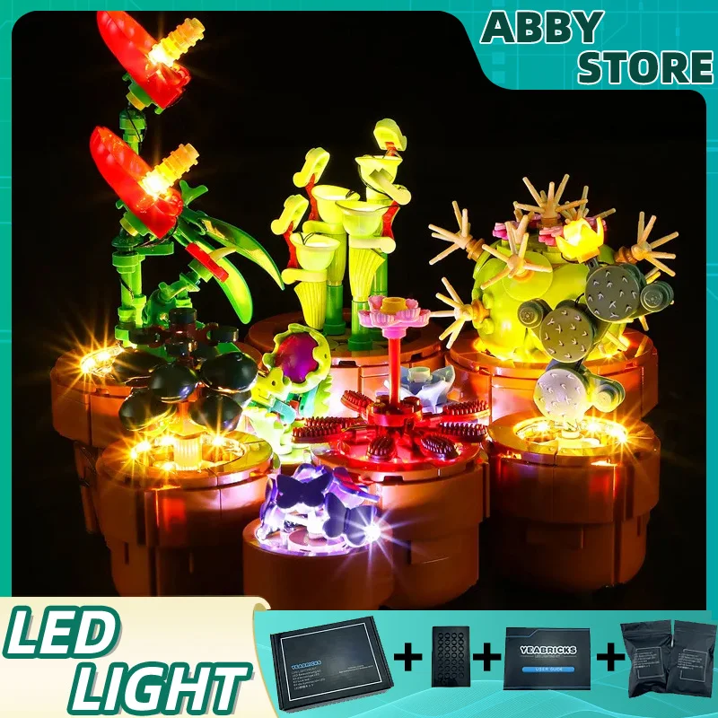 

DIY LED Light Kit For LEGO 10329 Tiny Plants (Only LED Light,Without Blocks Model)