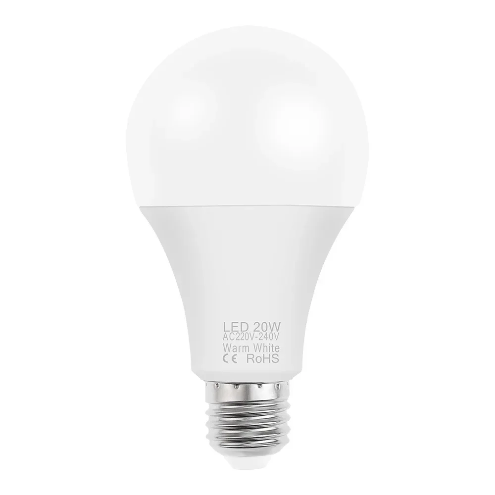 Energy Saving LED Light Bulb,Daylight, 6000K, Floor Lamp,E27 Base, Indoor Highlight,Soft White, 3000K