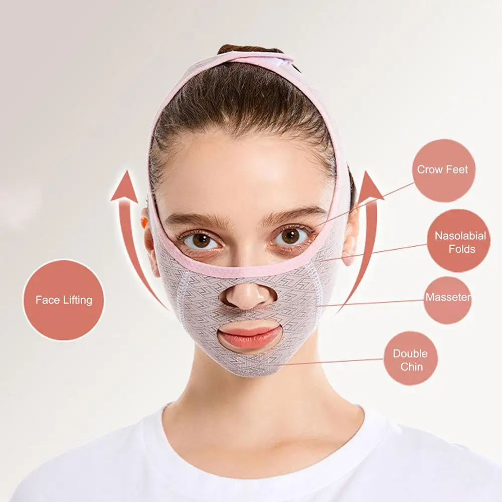 Slimming Face Mask V Shape Facial Line Lift Wrinkle Remover Bandage Double Chin Cheek Lift Up  Face Care Tools Skin Care