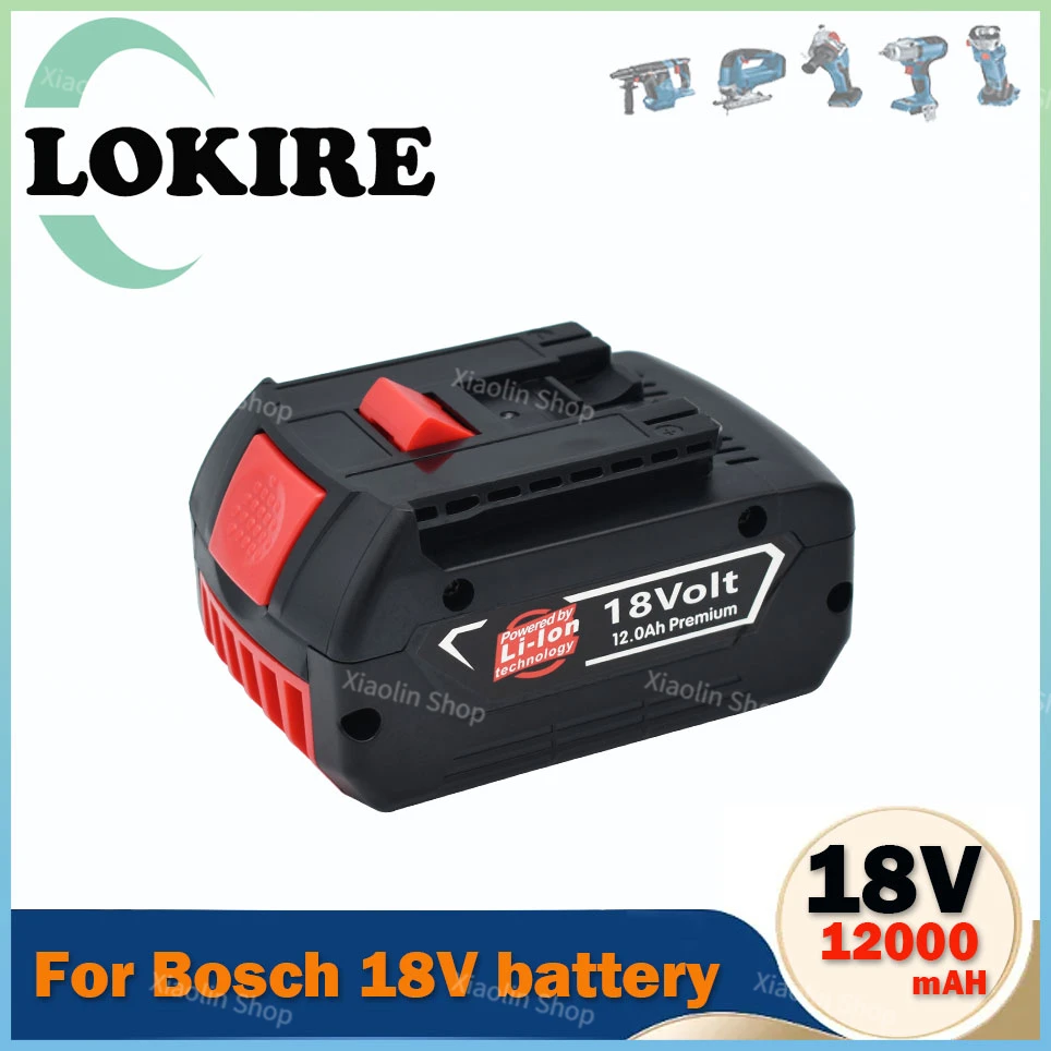 

1200mAh For Bosch 18V battery for Rechargeable Li-ion Battery BAT609, BAT609G, BAT618, BAT618G, BAT614 rechargeable battery