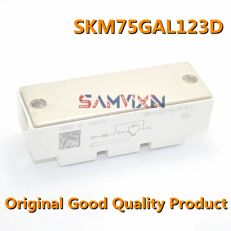 SKM75GAL123D (1piece) New TRANSISTOR,IGBT POWER MODULE,INDEPENDENT,1.2kV ,Original In Stock