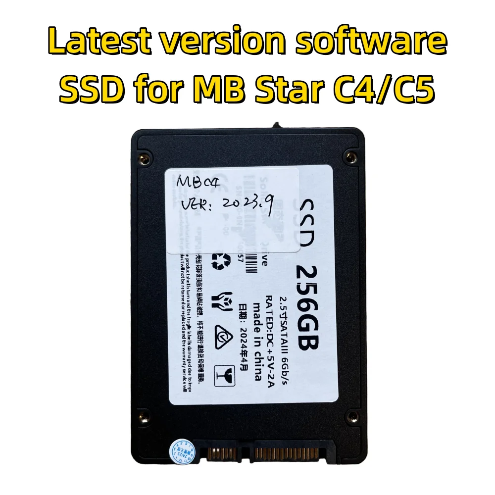 Newest V2023.09 Full Software SSD for Xen-ry MB STAR SD Connect C4 C5 Tools Car truck Repair Tool Automobiles Parts Accessories