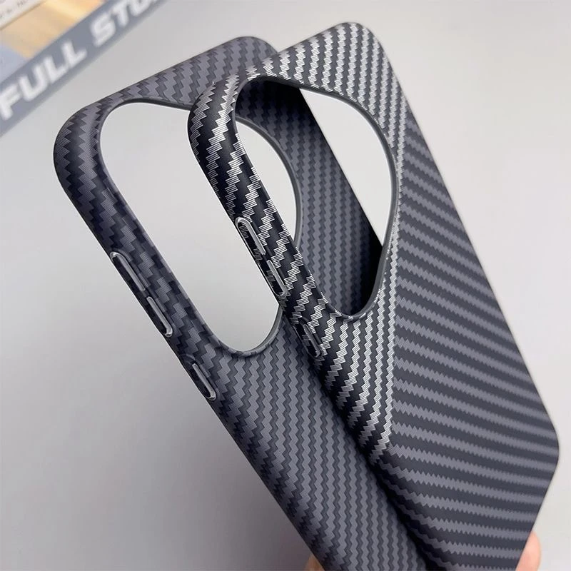 Cover For Huawei Pura 70 Ultra Pura 80 Pro Plus Slim Thin Case PC Carbon Fiber Texture Pattern Matte Hard Phone Case Shell