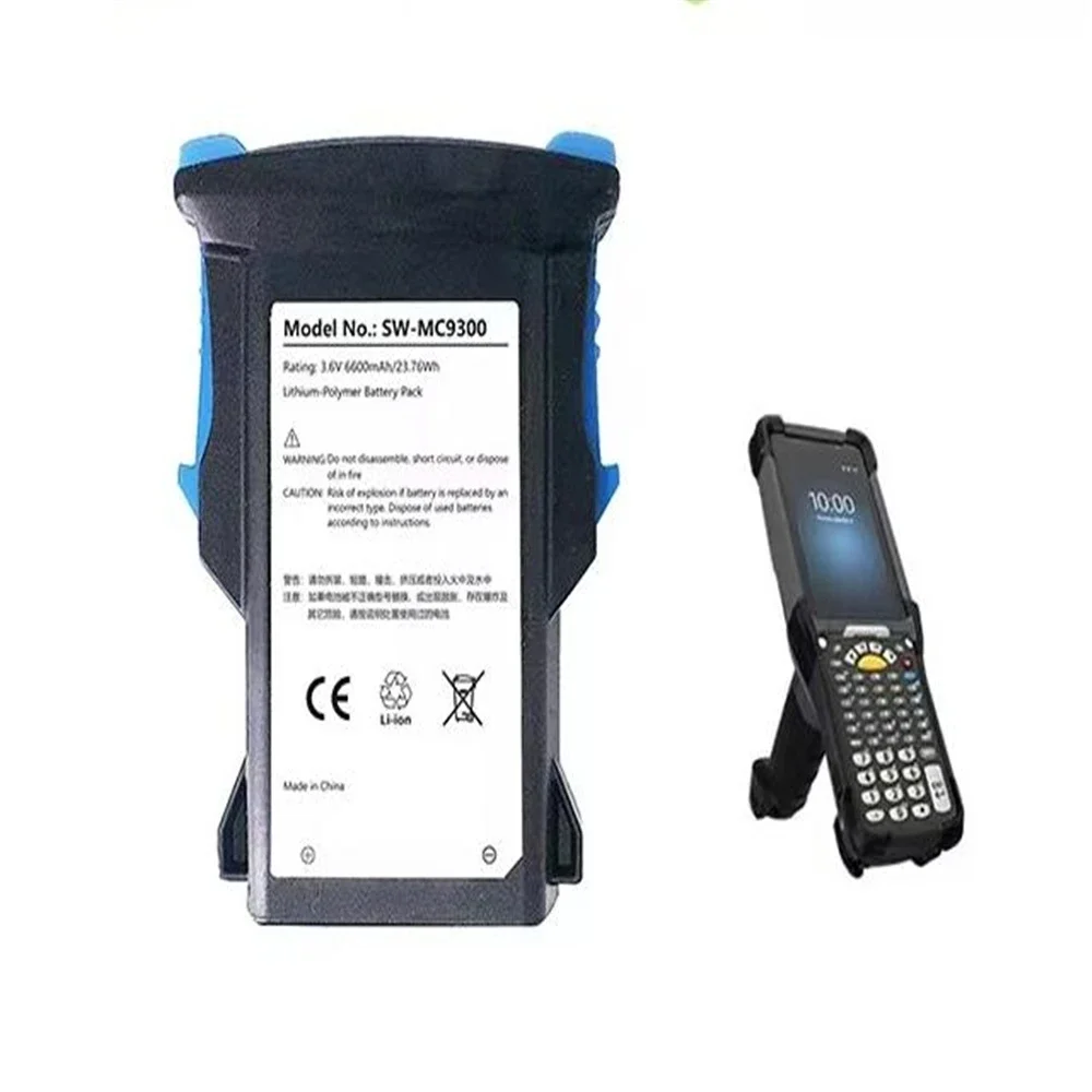 For Zebra MC93 MC9300 BT-000370 BT-000370-02 3.6V 6600mAh Maximize Your Barcode Scanner's Potential with Our Li-ion Battery