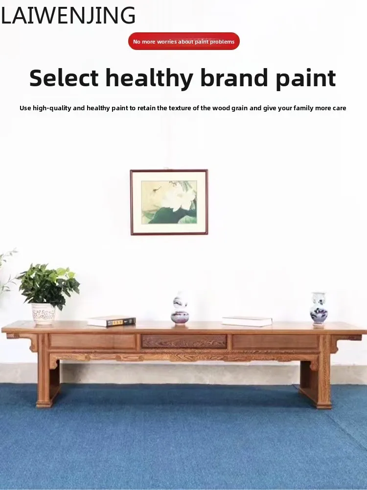 

MJY New Chinese Solid Wood TV Cabinet Light Luxury Household Living Room Storage Short Cabinet