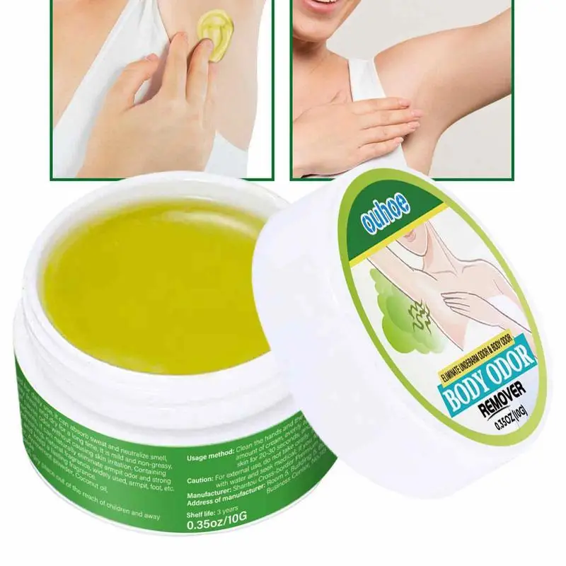 Natural Effectively Remove Body Sweat Odor Agent Antiperspirant Deodorant Remove Underarm Odor Refreshing Oil Body Care Cream