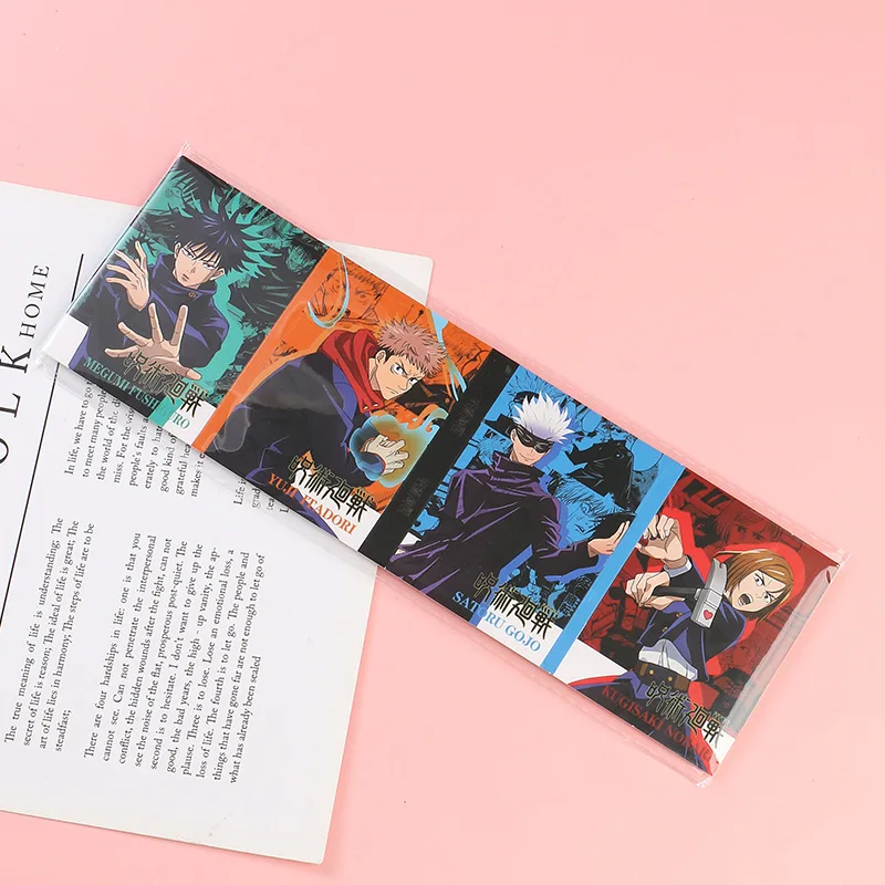 New Jujutsu Kaisen Memo Pad Anime Paper Sticky Notes Writiing Pads School Stationery Fans Gift Inumaki Toge Gojou Satoru