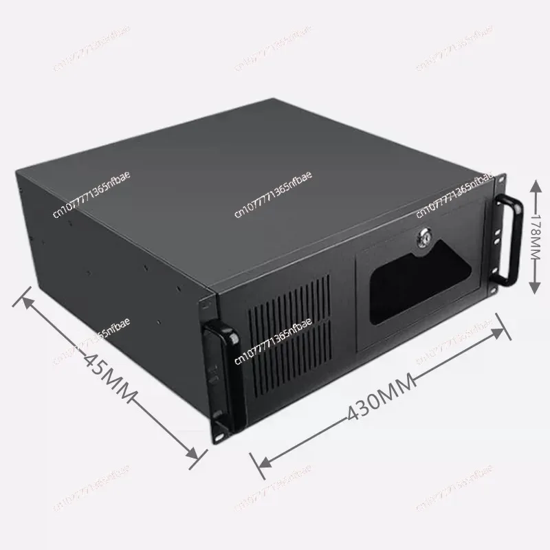 4U Industrial Control Chassis Model 610 Server Computer ATX Power Supply 7 Slots 19inch Rack Mount