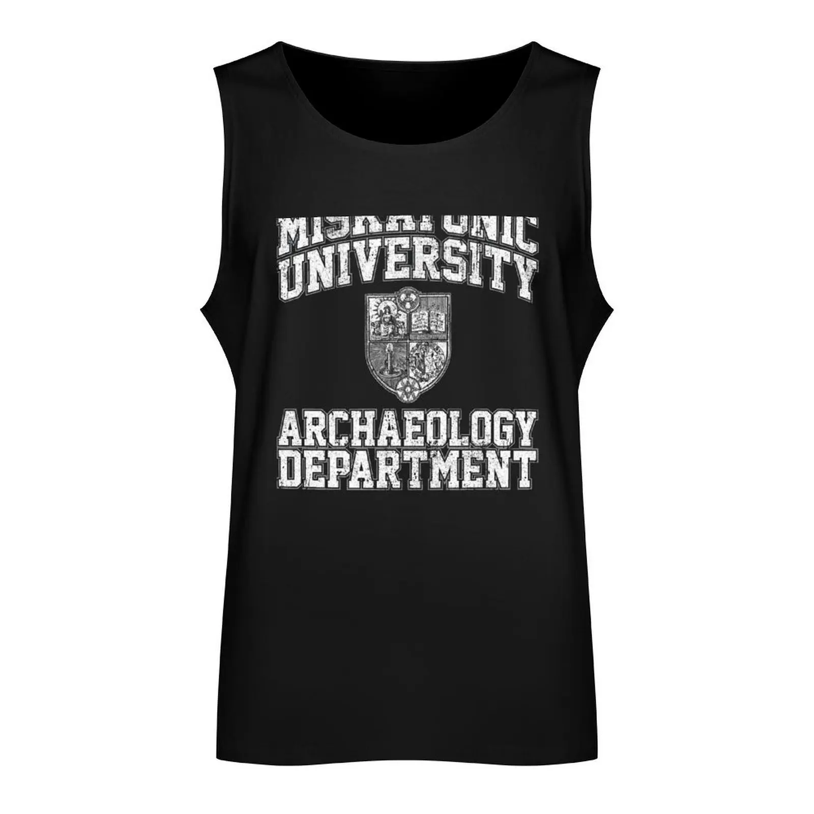 Miskatonic University Archaeology Department Tank Top Man gym clothes Men's clothes luxury style mens clothing