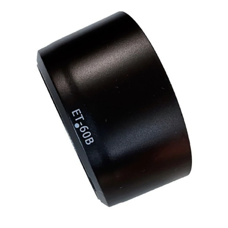 غطاء عدسة ET60B لعدسة كاميرا كانون يمنع الضوء غير المرغوب فيه ويحمي حامل حربة مضيئة للعدسة لعشاق التصوير الفوتوغرافي