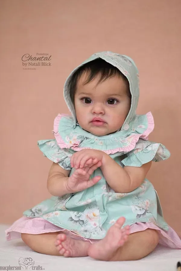 【start shipping 】DLS 20inch Reborn Baby Chantal By Natali Blick Limited Sold Out Edition Unpainted Kit