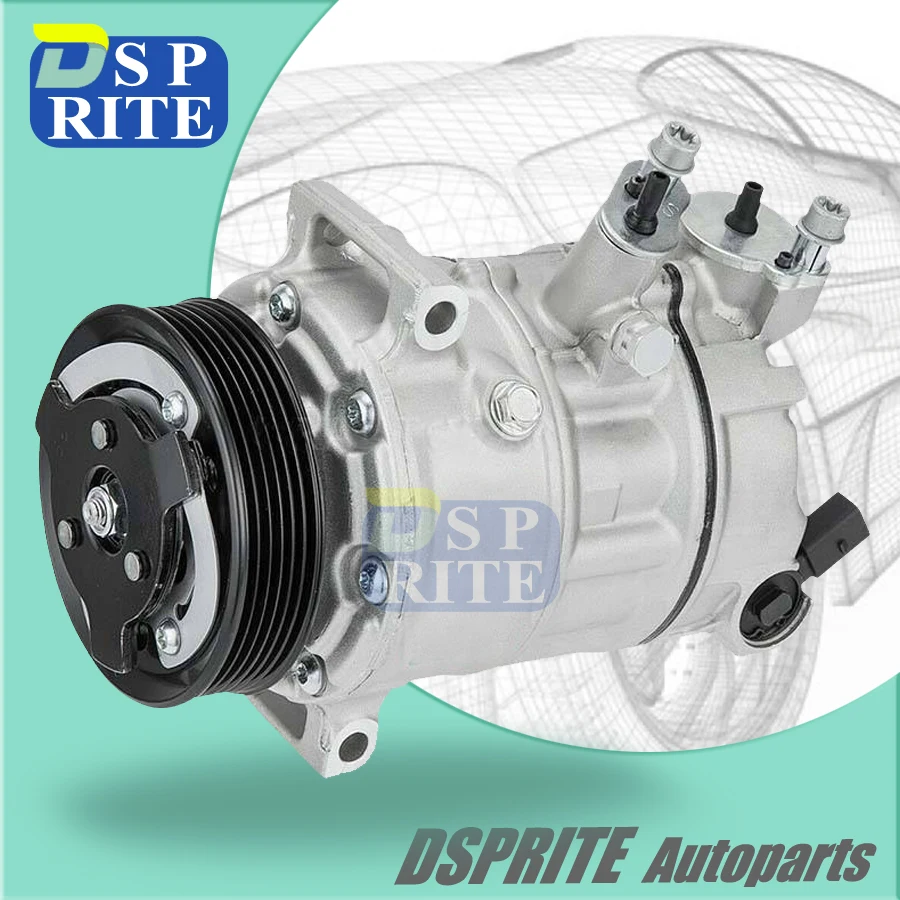 

Компрессор переменного тока 1K0820859 для Audi A4 1,8 л 2,0 л/A5 Q5 Quattro 2,0 л 3,2 л PXE16 1K0820803G 1K0820803S 1K0820803T 1K0820859D