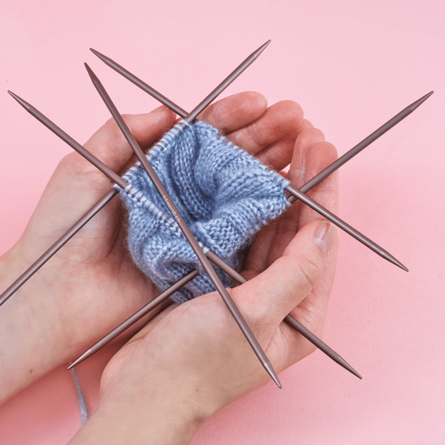 

Addi Mystic2022 New Aluminum Anodized Sharp Tip Short Straight Needle for Socks Hats Sleeves Home Textile DIY Sewing Tools