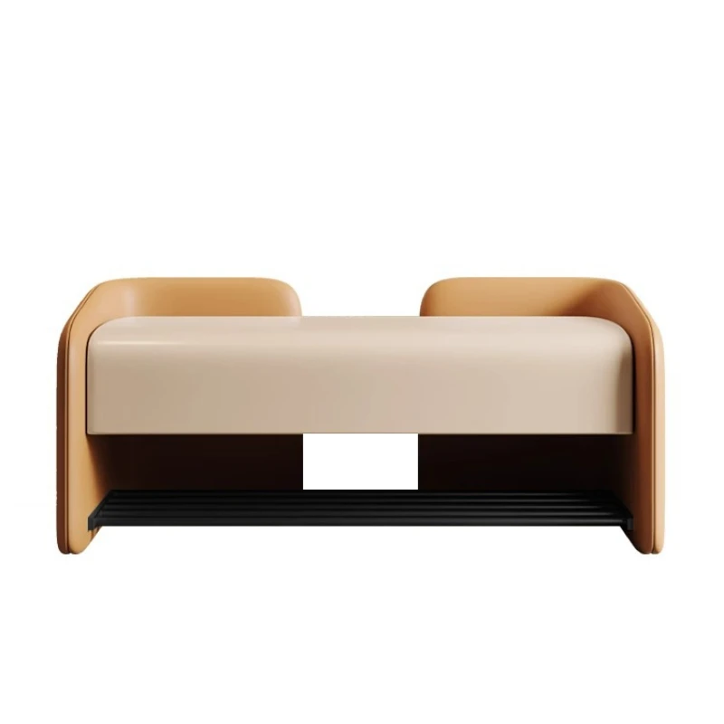 الراقية فيلا المنزل تغيير الأحذية البراز باب المنزل خزانة الأحذية يمكن أن يجلس أريكة البراز تخزين البراز تخزين طويل رف الأحذية #1