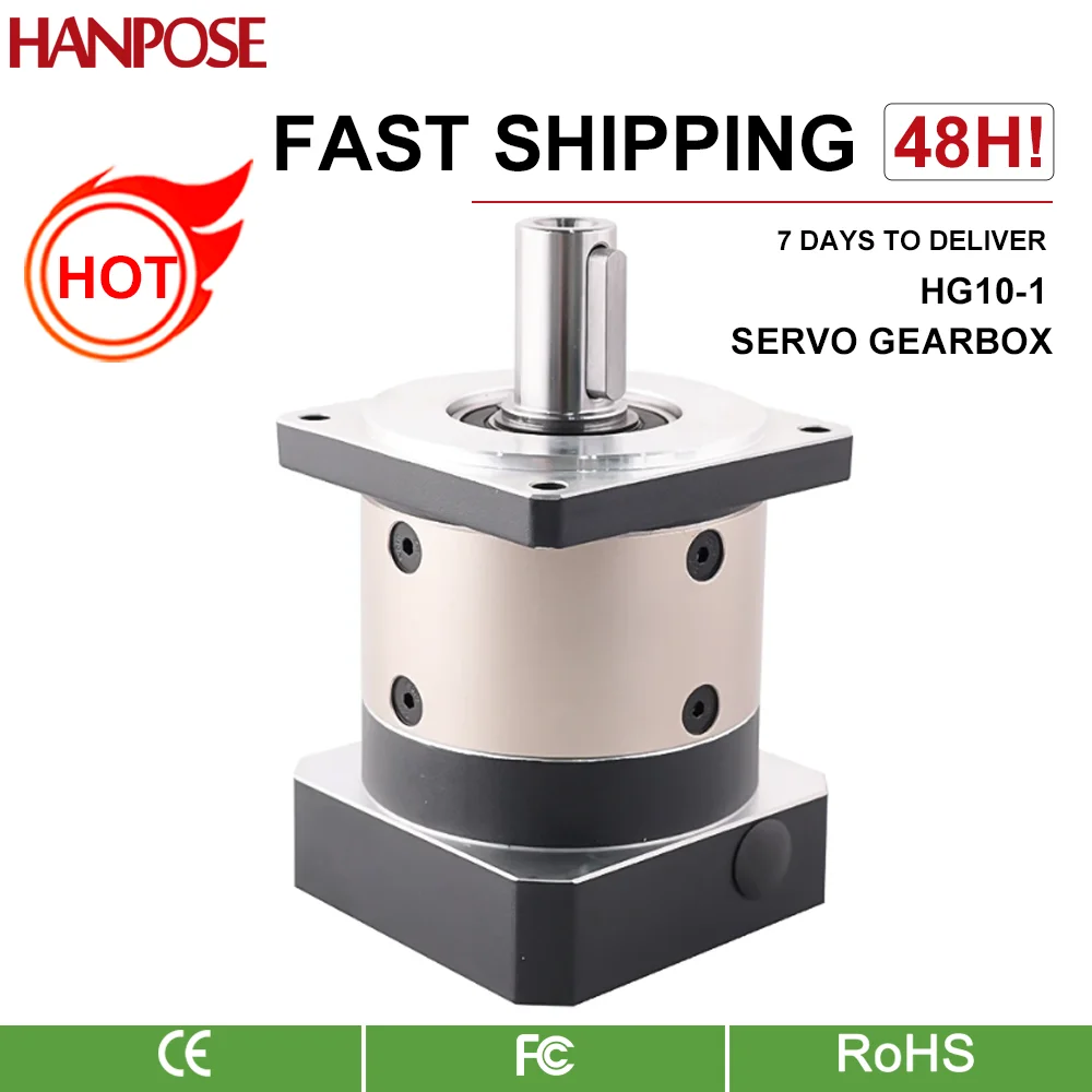 hanpose DLF80-L1-10-J20 750w  ac servo motor High precision planetary reducer sewing machine gearbox Servo Motor