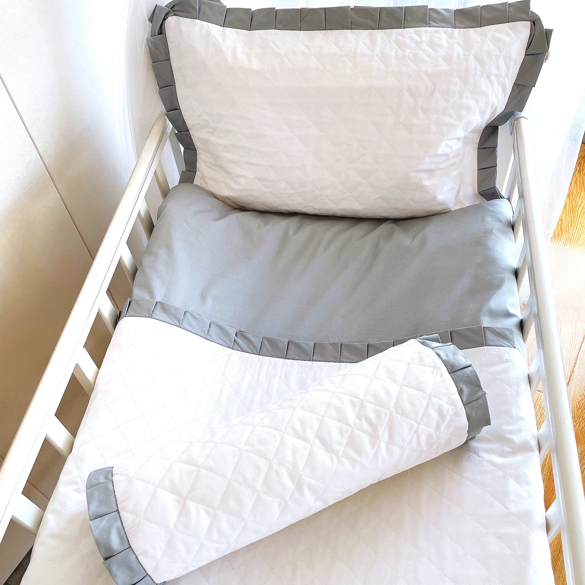 

RTS and support custom 100% cotton baby bedding set baby kids duvet cover pillowcase pillow sham