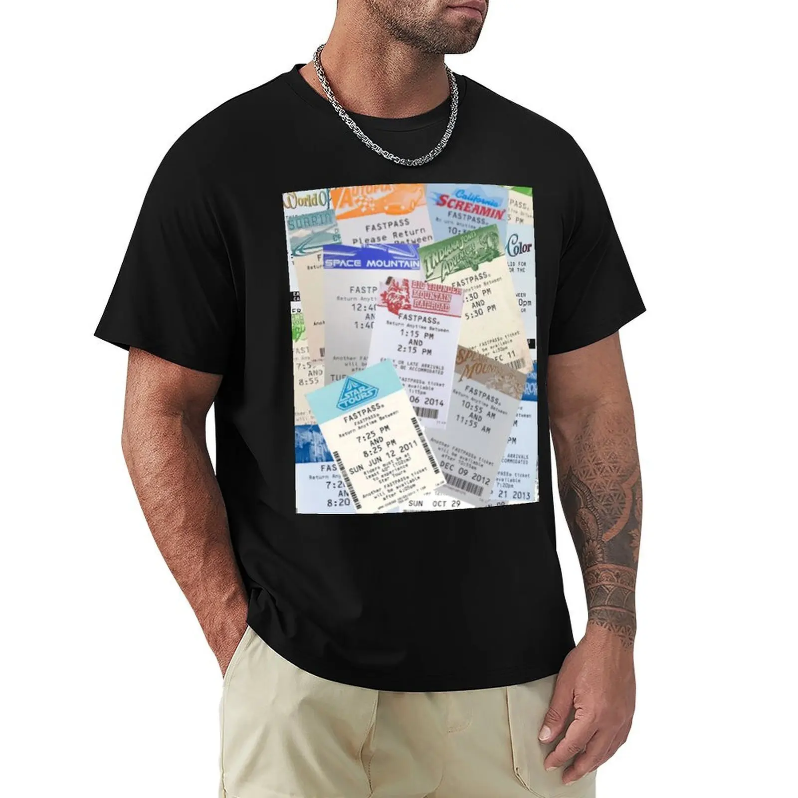 

Fastpasses T-Shirt Simple Trendy Casual T-Shirt