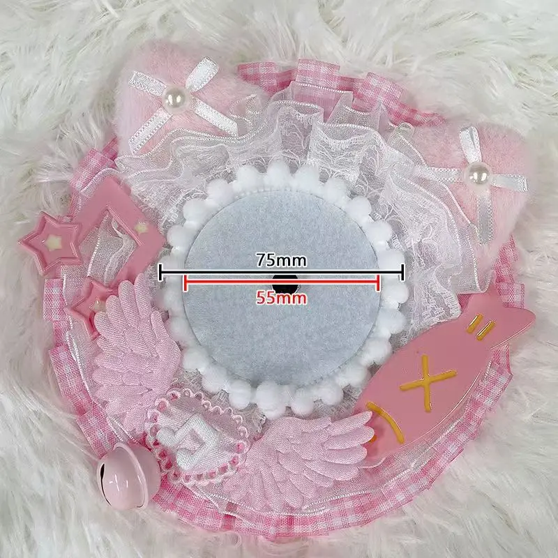 Handmade Gumei 55-65mm Badge DIY Jewelry Accessories Lta Bag Filler Bag Two-dimensional Comic Exhibition Bag