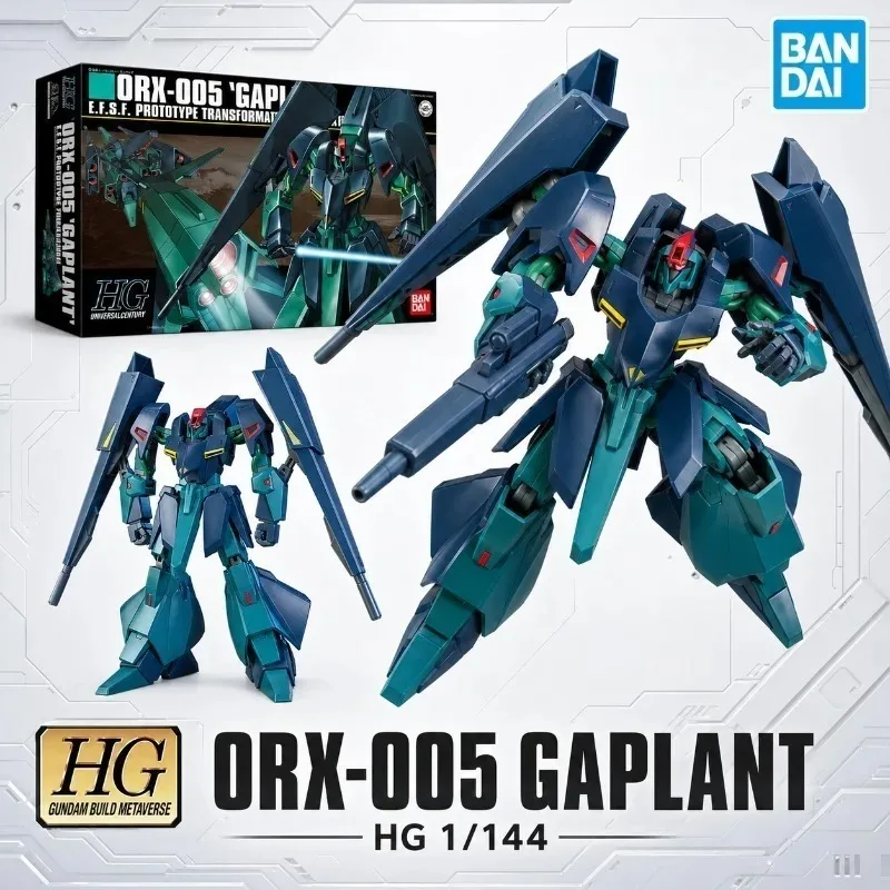 

Bandai Genuine HGUC 1/144 ORX-005 Gaplant Mobile Suit Assembly Model Kits Action Figures Robot Toy
