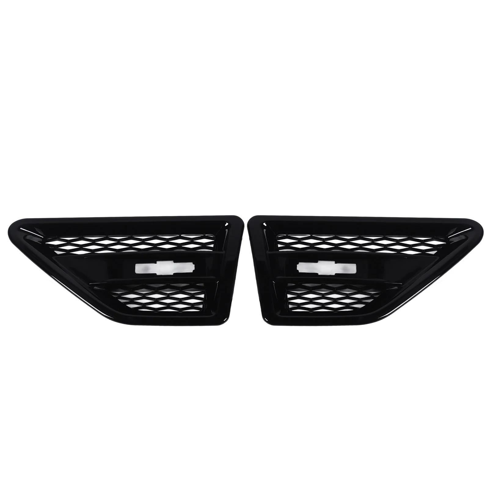 Side Air Vent Grill Front Left Right Long Lasting Shockproof High Strength Car Side Mesh Vent Decoration for Freelander 2 LR2