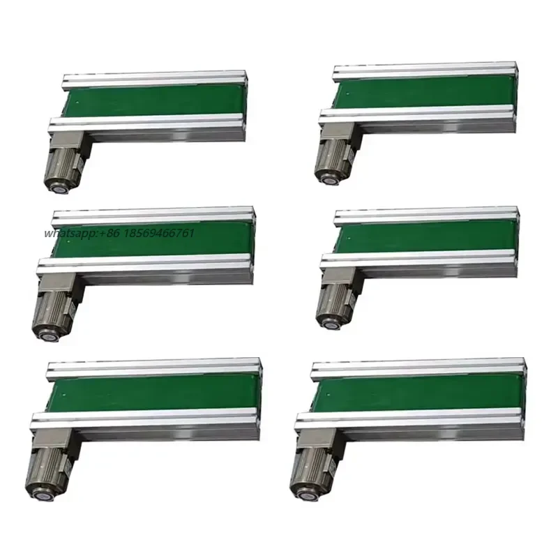 

2026 Portable Electric Motor PVC Belt Conveyor Adjustable Height Mobile Stand Warehouse Loading Unloading Express Parcel