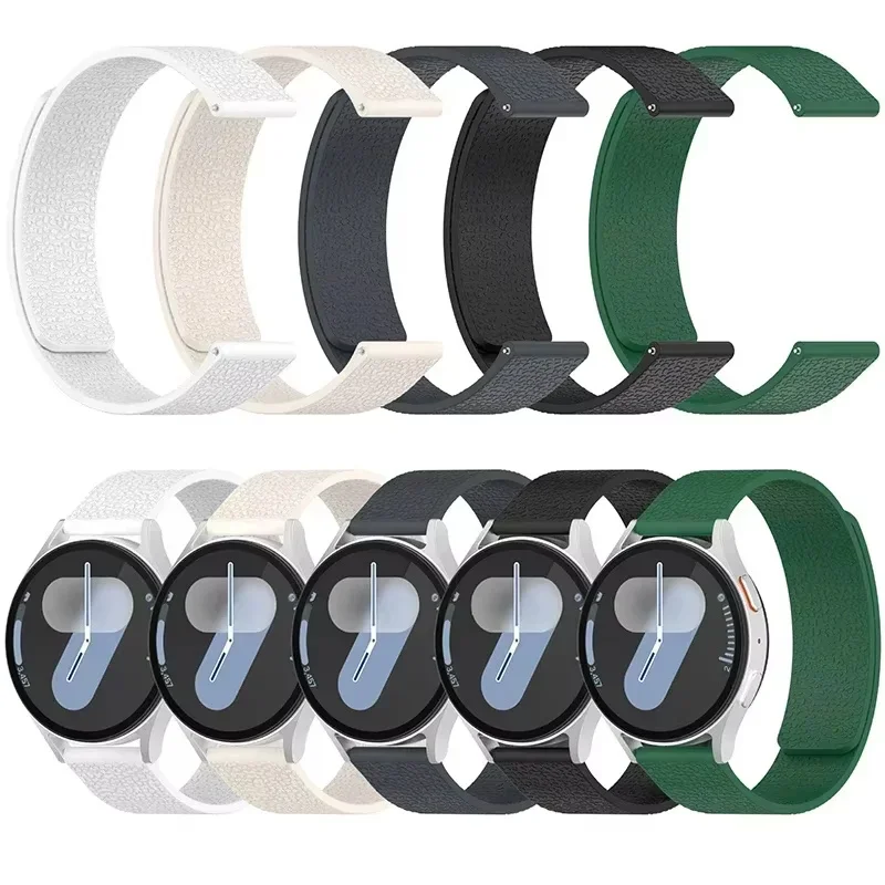 화웨이 워치 GT5, GT4, GT4 프로 41mm용 18mm 시계줄, 레저용 실리콘 마그네틱 팔찌, 화웨이 워치 GT5 프로 42mm 밴드용