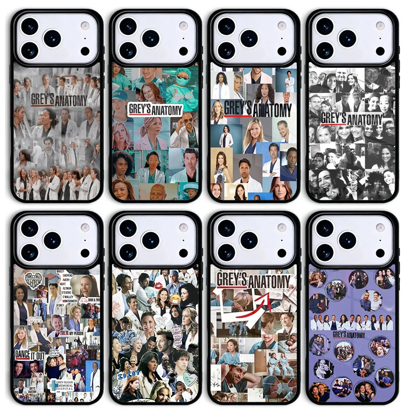 Capa de Celular Grey's Anatomy para iPhone 17 AIR 16 Pro Max 15 14 13 12 11 - Capa Protetora