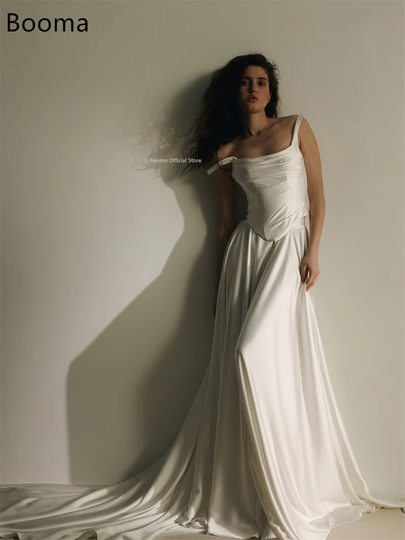 booma lace wedding dress Booma Mermaid Off The Shoulder Lace Elegant Wedding Dresses Lace Appliques Brides  Gown Custom Made 2025