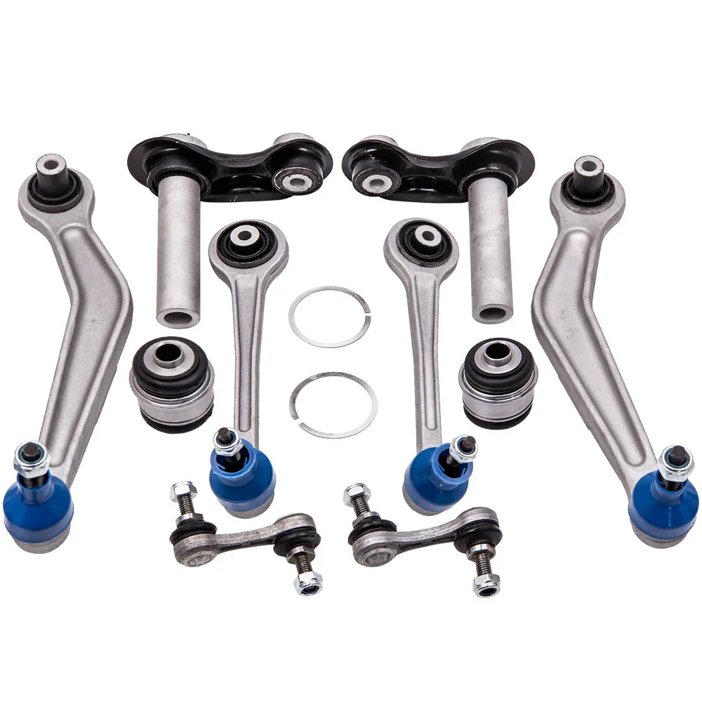 10pcs Wishbone Arms Repair Kit Track Control Arms Links Bearings For BMW 5 Series E39