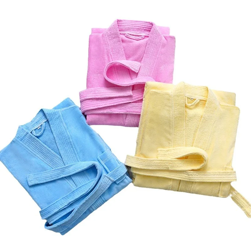 Thickened Cotton Bathrobe Durable Washable Five-star Hotel Bathwear Sleepwear Made From Factory Stock