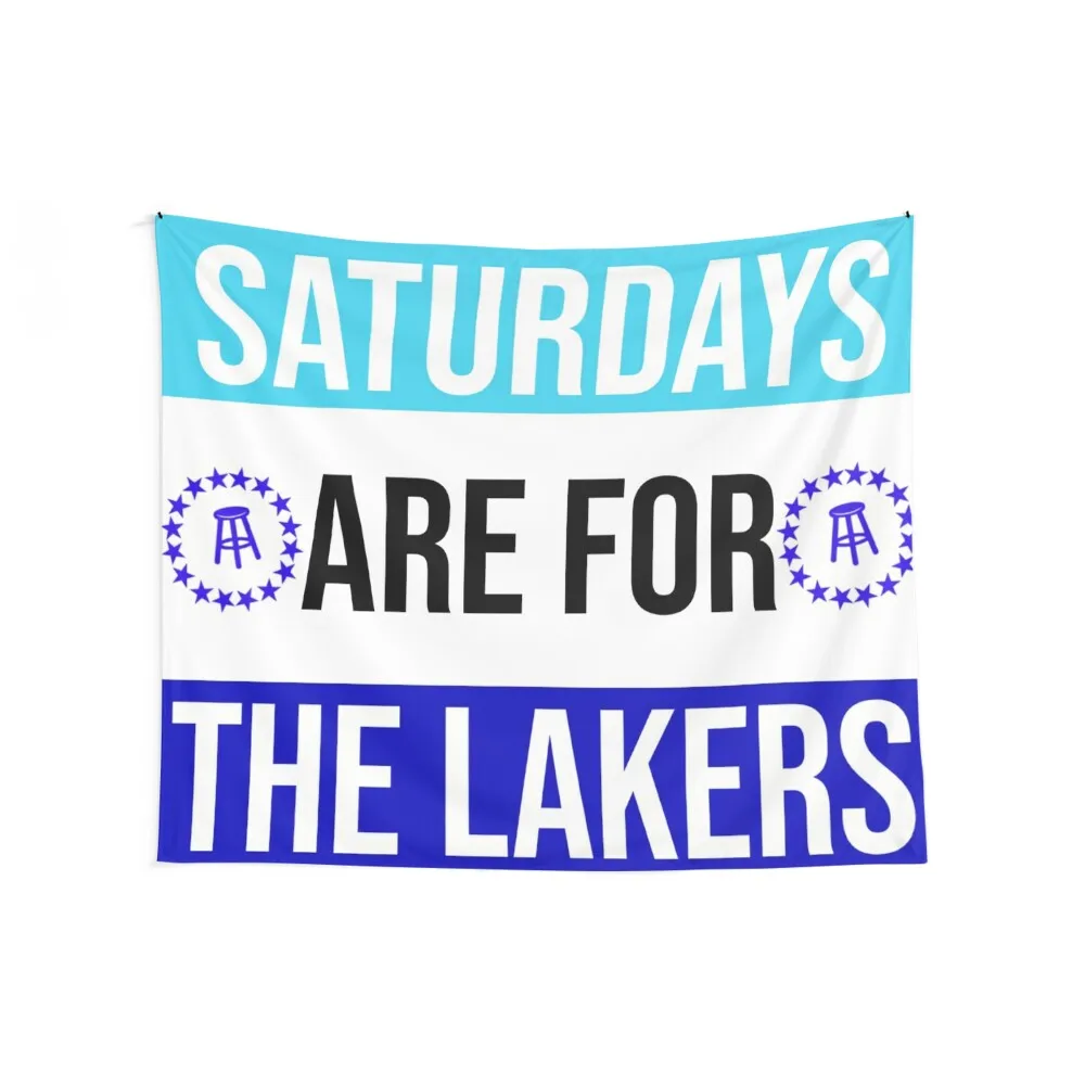 SATURDAYS ARE FOR THE LAKERS GVSU FLAG Tapestry Wall Decoration Home Decoration Tapestry