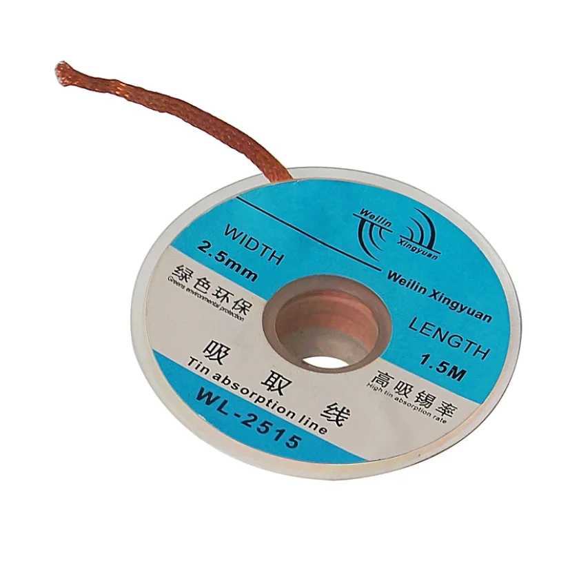 BGA Desoldering Wire Braid Desolder Wick Soldering Accessory for Iron Electronic PCB Chips Rework Repair