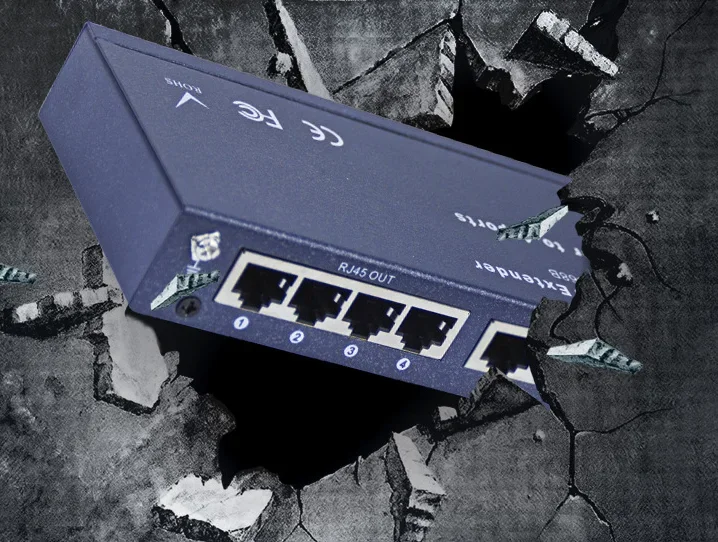 8 Ports Audio Video VGA Extender Sender VGA Video Audio Over UTP Splitter 1x8 350MHz 1600x1200