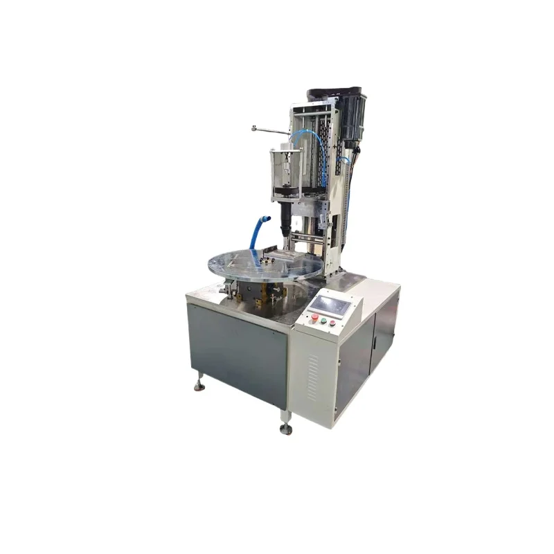 Three-station crimping machine, cylindrical crimping machine, paper tube paper tube cylinder flanging machine c