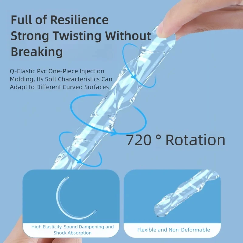 Mini Self-Adhesive Door Stop Full Buffer Noise-Proof Pad Furniture & Window Protection Pad