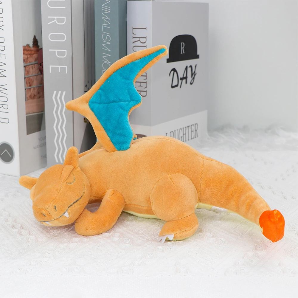 Pokemon Plüschtiere Charizard Sprigatito Pachirisu Plüschpuppe Schlaf-Serie Kuscheltier Weihnachtsgeschenk – Detail 4