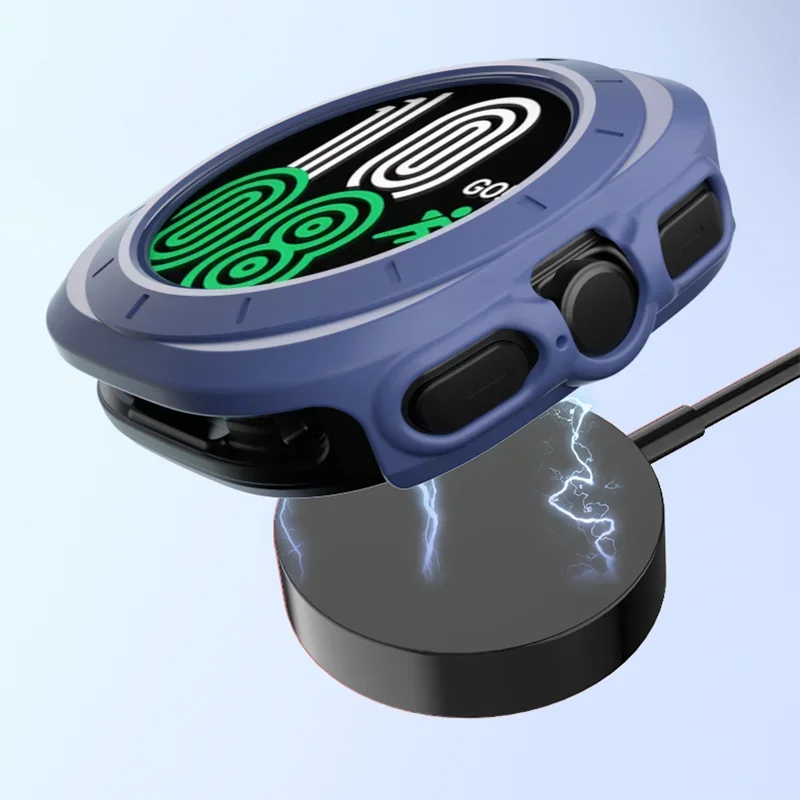 Закаленное стекло + чехол для Samsung Galaxy Watch 7 Ultra 47 мм, полноэкранная защита, защитный чехол-бампер для Galaxy 7, аксессуары